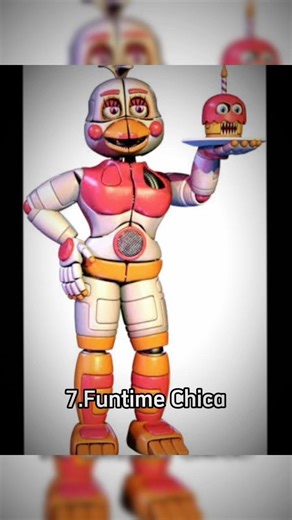Top 10 Funtime Animatronic #fnaf #fivenightsatfreddys #funtimeanimatronics
