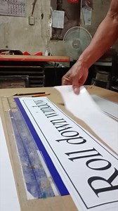 Paano magdikit ng cutout sticker🤙🏻👇 #workday #cutoutstickertransfer #aluminum #3Msticker | Ricardo M. Mortos