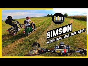 Mit Simson Offroad | MotoVlog | Schwalbe | Simson S51 Enduro
