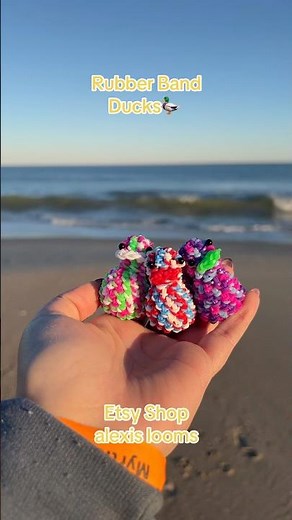 Rainbow Loom Ducks🏝️🦆