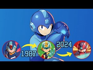 Mega Man 1987 - 2024 | Game Evolution
