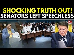 Philippines Senate Live: Mastermind Unmasked as Unexpected Twist Blows Up Hearing | ET Now