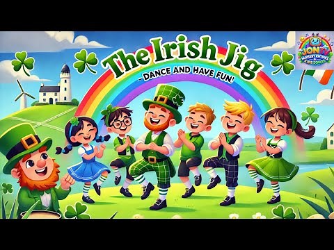 The Irish Jig Song | Fun Dance Song for Kids | JonTVNurseryRhymesKidsSongs