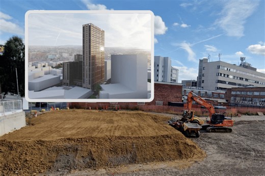 Works starts on £100m block of 1,000 flats