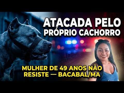 MULHER DE 49 ANOS PERDE A VIDA ATACADA PELO PRÓPRIO PITBULL DURANTE BANHO EM BACABAL MA