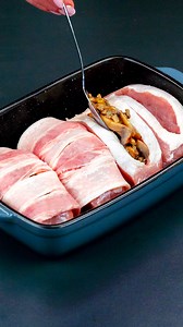 1.2M views · 8.9K reactions | Even my neighbors envy me! This meat recipe will win you over from the first bite! Ingredients pork chop: 800 g (28 oz) onion: 2 pc black pepper: 2 g (0.1 oz) salt: 4 g (0.1 oz) mushrooms: 300 g (11 oz) bacon: 150 g (5.3 oz) cooking cream: 200 g (7.1 oz) potatoes: 3 pc milk: 80 ml (2.7 fl oz) salt: 3 g (0.1 oz) black pepper: 1 g (0.0 oz) Additionally water: 1.2 l (41 pt) butter: 50 g (1.8 oz) cheese: 100 g (3.5 oz) | Cookrate | Facebook