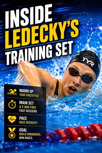 How Katie Ledecky trains: The regimen behind her record-breaking Olympic success