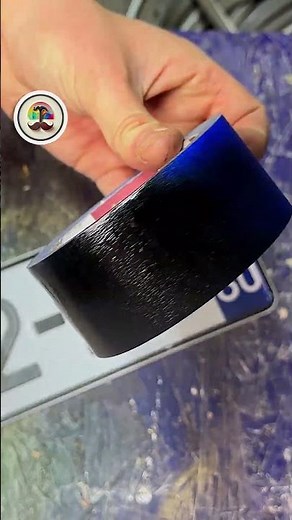 Tape and Spray Trick for License Plates! #car