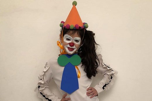 Déguisement de clown pour Carnaval