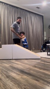 Guys!!! I wasn’t sure about this one! That was pretty tall! I got a little nervous but I figured it out and got it done! 💪🏽💪🏽 #bubbastrong #spinabifidawarrior | Chase Harris