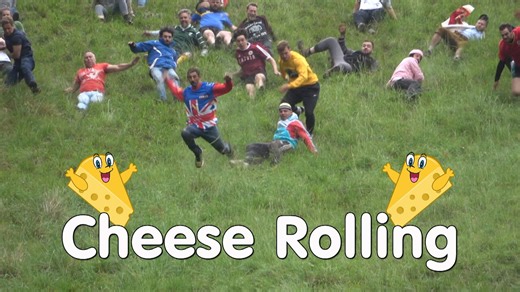 Cheese Rolling Chaos: Watch These People Risk It All for Dairy Glory!