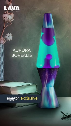 Shine bright with this @Amazon-exclusive Aurora Borealis LAVA® Lamp! ✨🌈 Get your hands on this beauty and bring a fresh, groovy glow to your space this 2025! 💡 #LAVALamp #LAVALampOriginal #Amazon #AmazonFinds #AmazonHaul #LAVALampColors #AmazonExclusives