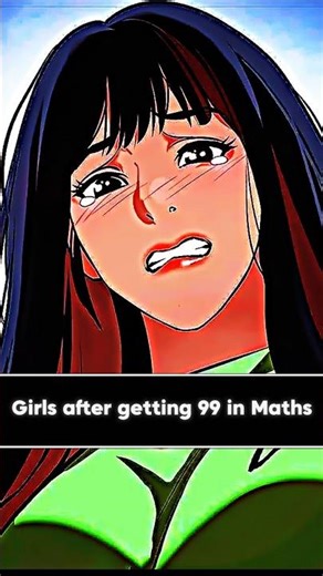 Boys vs Girls in Math #shorts #anime #trending