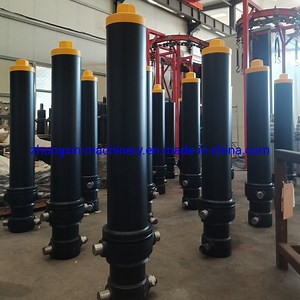 [Hot Item] Dump Trailer Single Acting Hydraulic Telescopic Cylinder