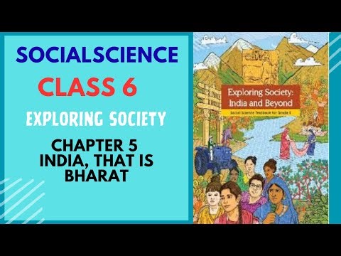 Class 6 Social Science | Chapter 5 India, That Is Bharat | Full Explanation | NCERT