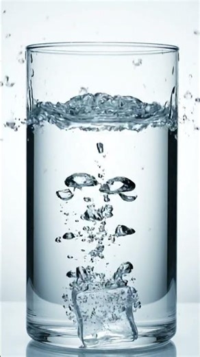 Endless Ice Cube Drop?! 无限循环冰块太治愈了 🧊🔁