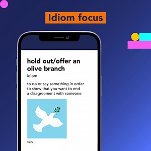 Today is UNESCO World Olive Tree Day! 🫒 Since ancient times, the olive tree has symbolised peace, wisdom and harmony. 🕊️ Did you know this idiom? 🌐 Do you say the same in your language? https://cambrid.ge/3FFsdGH #CambridgeDictionary #LearnEnglish #Idioms | Cambridge Dictionary