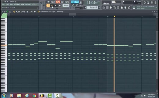 Alan Walker - Faded (Piano Cover en FL Studio) （带工程文件）
