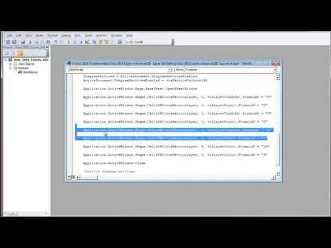 Visio 2010 Layers Advanced III - Layer Set Editing