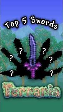 Top 5 Swords in Terraria (Pre-HM)