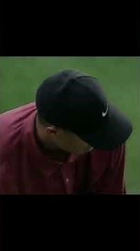Tiger Woods 2001 Masters final day 16th hole