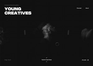 Martin Ehrlich portfolio projects navigation - Awwwards