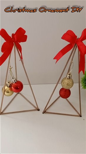 Easy Christmas DIY ornament you can make at home 🎄✨