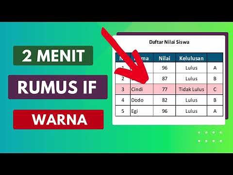 IF Color Formula in EXCEL AUTOMATIC