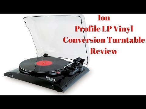 Ion Profile LP Vinyl Conversion Turntable Review