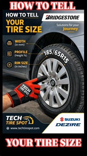 How To Tell Your Tire Size 🛞#shorts