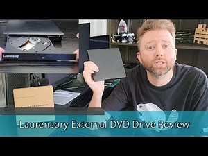 BURN CDs OR DVDs ON THE GO - Laurensory External DVD Drive Review