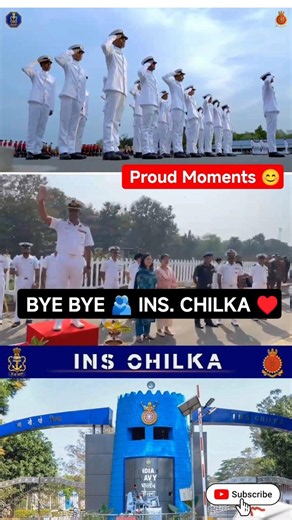 BYE BYE 🫂 INS CHILKA ♥️ AGNIVEER NAVY TRAINING COMPLETE ✅ PROUD MOMENTS 🥹❤️ #motivation #shorts