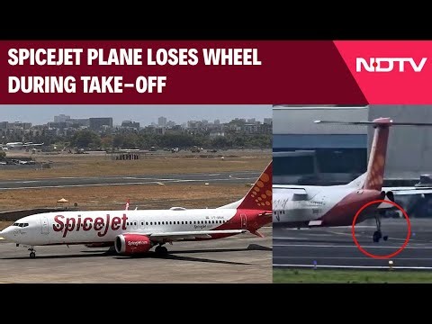 SpiceJet News | SpiceJet Plane Loses Wheel During Take-Off, Lands Safely In Mumbai