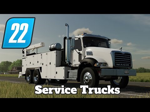 FS22 Mod Spotlight - Service Trucks!