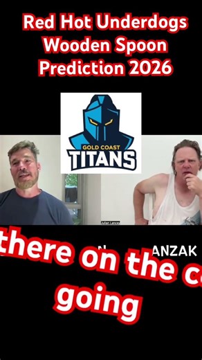 Wooden Spoon NRL 2026 prediction #nrl2026 #nrl #footy #rugbyleague #woodenspoon #gctitans #manly