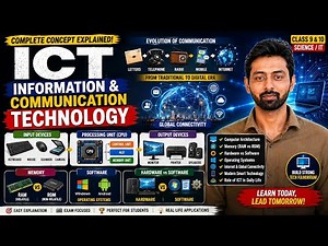 ICT (Information & Communication Technology) | Computer Basics, Hardware, Software & Digital
