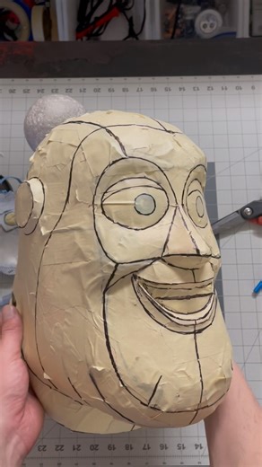 Mengbi Yang | Creating a Buzz Lightyear EVA foam template using masking tape! ✂️🚀 Stay tuned for Part Two, where we assemble the pieces! 💪✨ Follow.... | Instagram