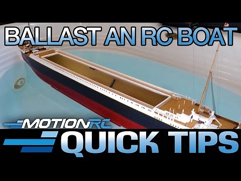 RC Boat Ballast | Quick Tip | Motion RC