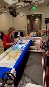 3.2K views · 47 reactions | Check out Angela Walters on our King Quilter II ELITE Long Arm Quilting Machine! Free motion is so easy with this machine, and stitches never look better!淋❤️ The King Quilter II ELITE https://www.sewingmachinesplus.com/hqkq2-elite.php | SewingMachinesPlus.com | Facebook