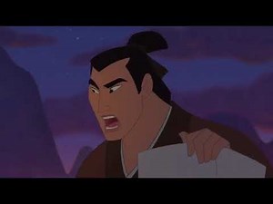 Disney Mulan II - Mulan and Shang argument scene