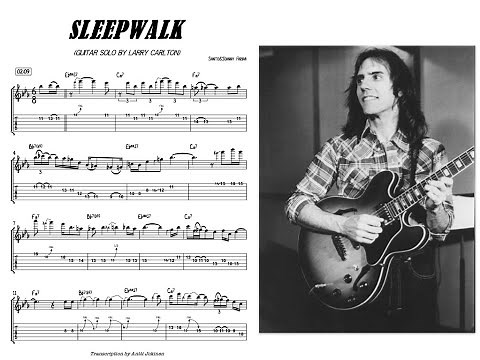 Sleepwalk guitar solo by Larry Carlton #guitarsolo #larrycarlton #guitartabs