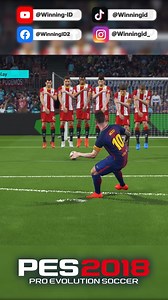 370K views · 7.5K reactions | Lionel Messi | Pro Evolution Soccer 2018 | Winning ID | Facebook