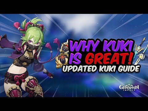 UPDATED KUKI GUIDE! Best Kuki Shinobu Builds (ALL Playstyles) & Showcase | Genshin Impact