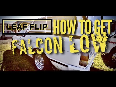 Lowering leaf springs with a leaf flip !