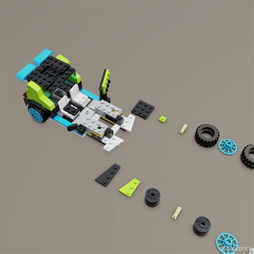 Rocket Rally Car fast build #lego #legocars