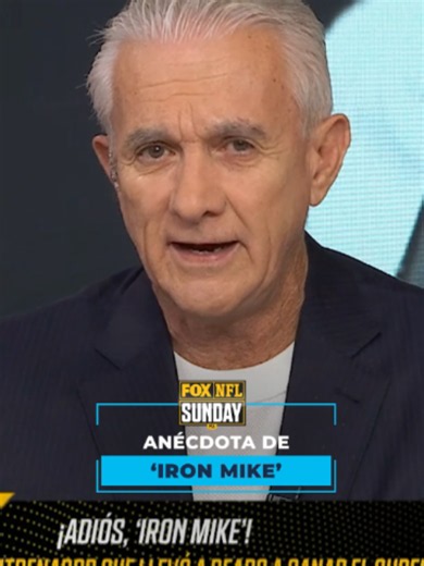 Así despedimos a “Iron Mike”.🕊️ #FOXNFLSundayMX 🏈 #NFLenFOX