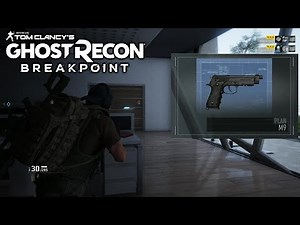 GHOST RECON BREAKPOINT Où Trouver le Plan du M9 / Arme