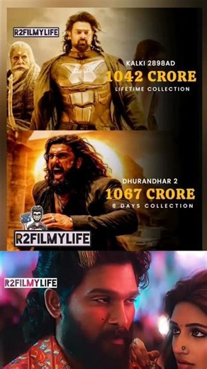 🚨 Dhurandhar 2 Movie Beats Kalki Movie Lifetime Collection #RecordBreaker #IndiaMovies #higest #2026