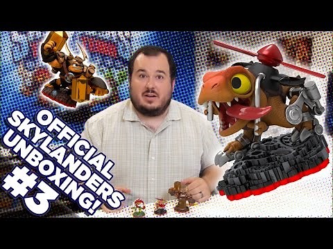 Official Skylanders Trap Team Unboxing: Wallop, Chopper, S2 Shroomboom and Trap Packs