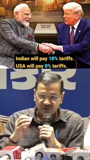 🚨Kejriwal questions India–US Trade Deal🚨 #shorts